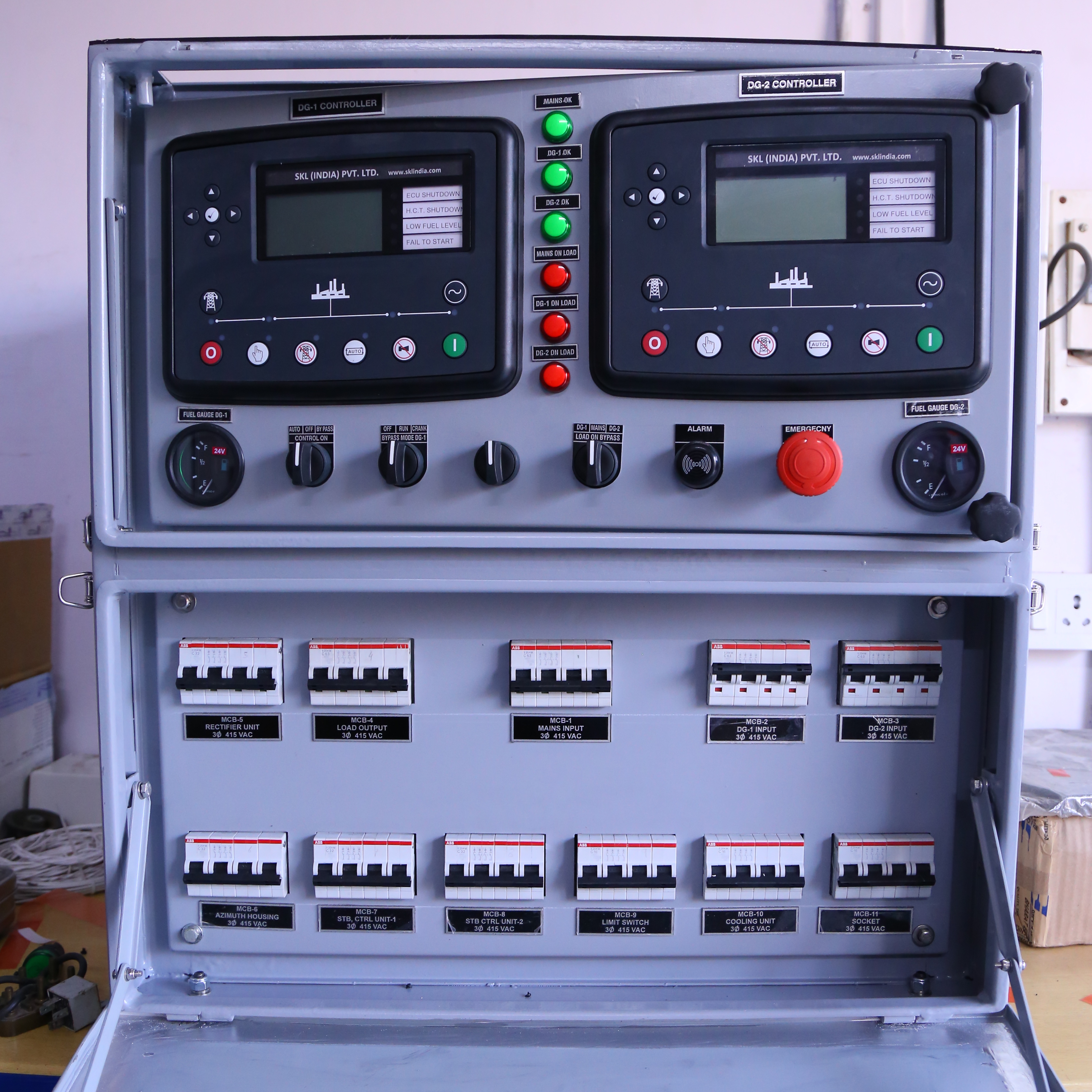 AMF Control Panels, Synchronizing Panels and Distributing Panels